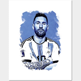 Lionel Messi Vexel Artwork Posters and Art